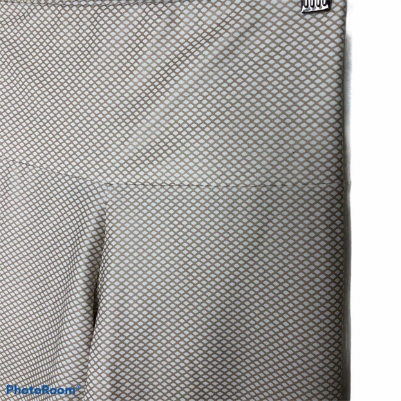 Onzie Flow Small Gold Fishnet Leggings Cropped - Picture 4 of 5